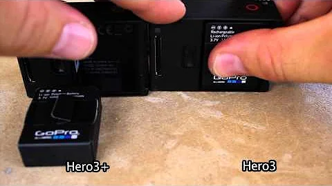 GoPro Hero3+ & Hero3 Batteries The Same? GoPro Tip #247 | MicBergsma