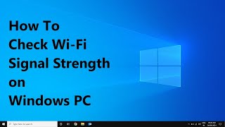 how to check wi-fi signal strength on your mac or windows pc