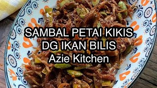 Sambal Petai Kikis Ikan Bilis
