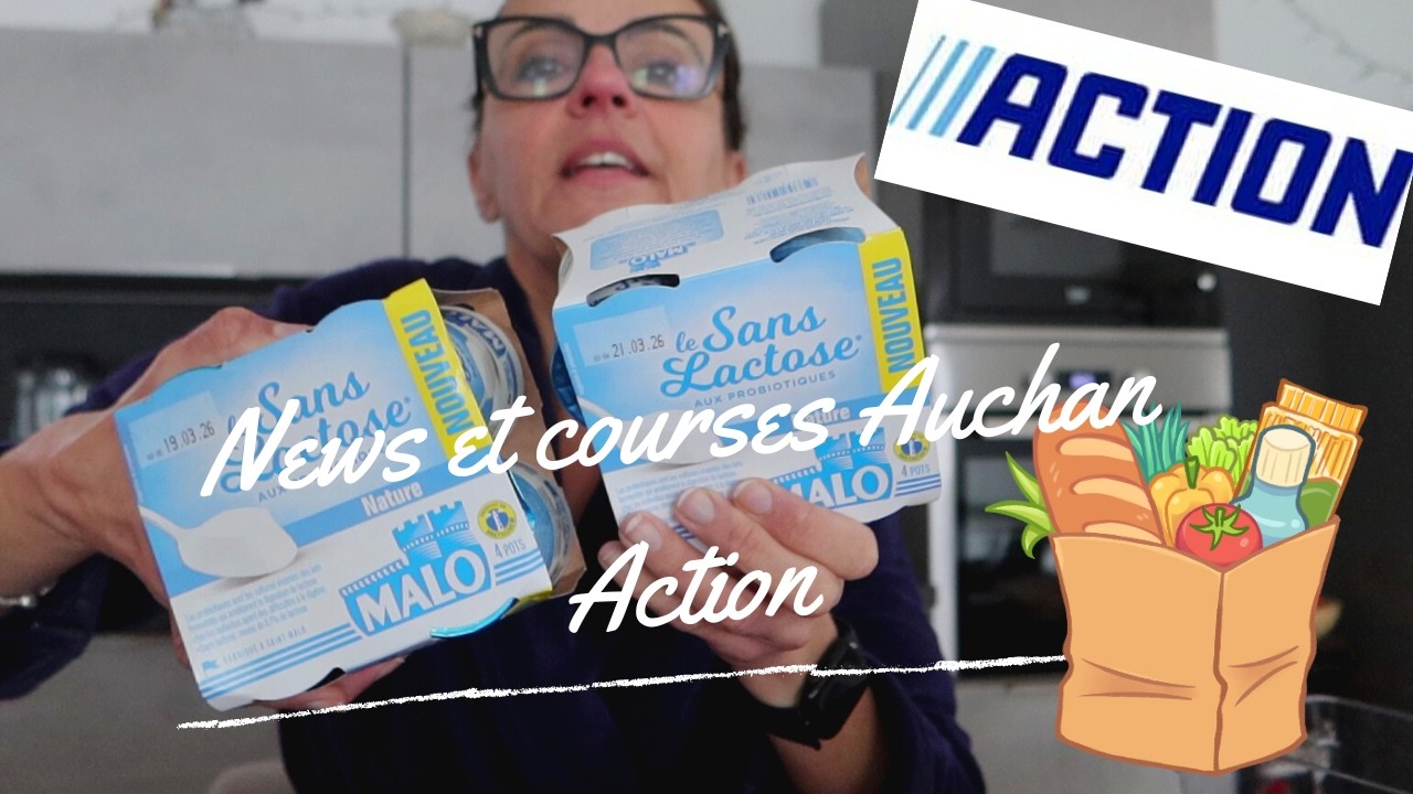 Petit tour chez Auchan et Action