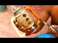 How to make your own coconut shell LAMP SHADE at home