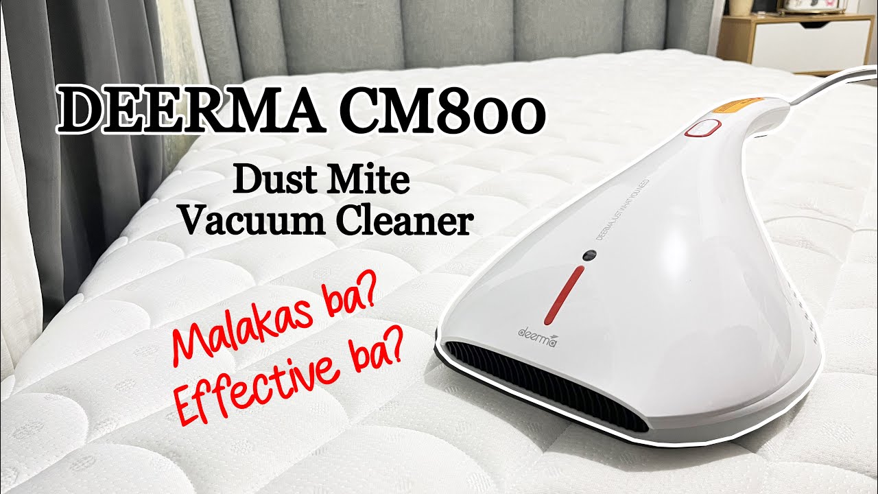 DEERMA CM800 DUST MITE VACUUM CLEANER UNBOXING & REVIEW ♥ The
