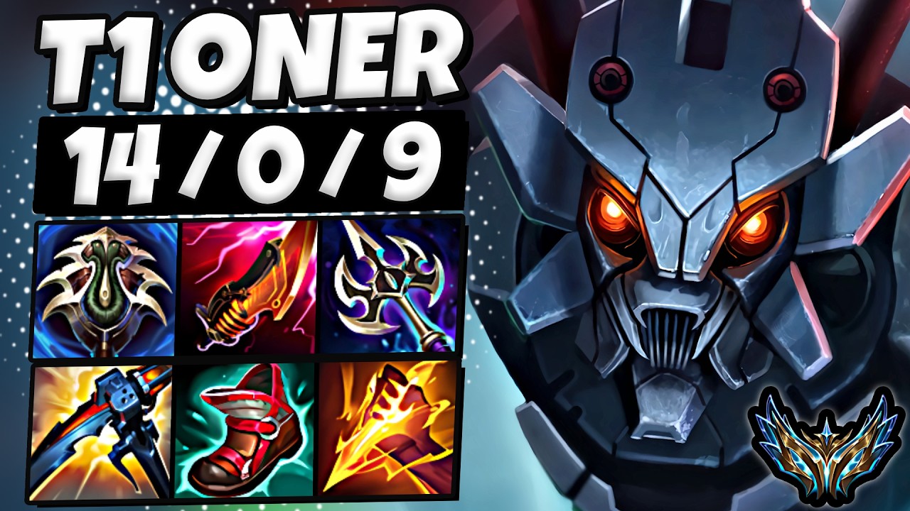 T1 Oner Kha'zix vs Xin Zhao [ Jungle ] Korea Challenger 2405 LP