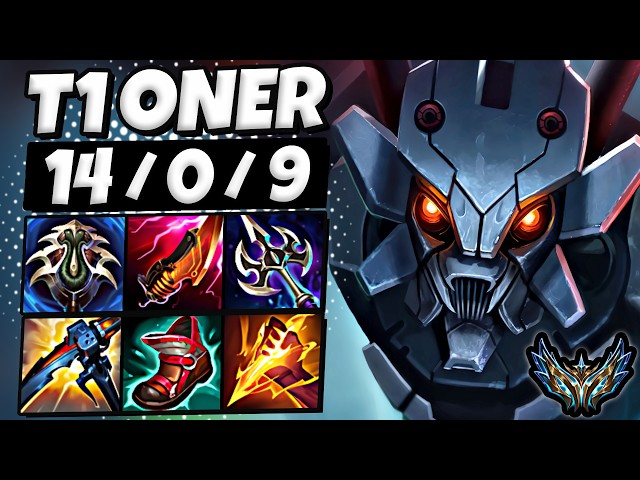 T1 Oner Kha'zix vs Xin Zhao [ Jungle ] Korea Challenger 2405 LP