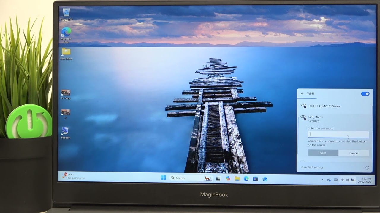 How to Set Up a WiFi Connection on HONOR MagicBook 14 - Connect to a WiFi Network