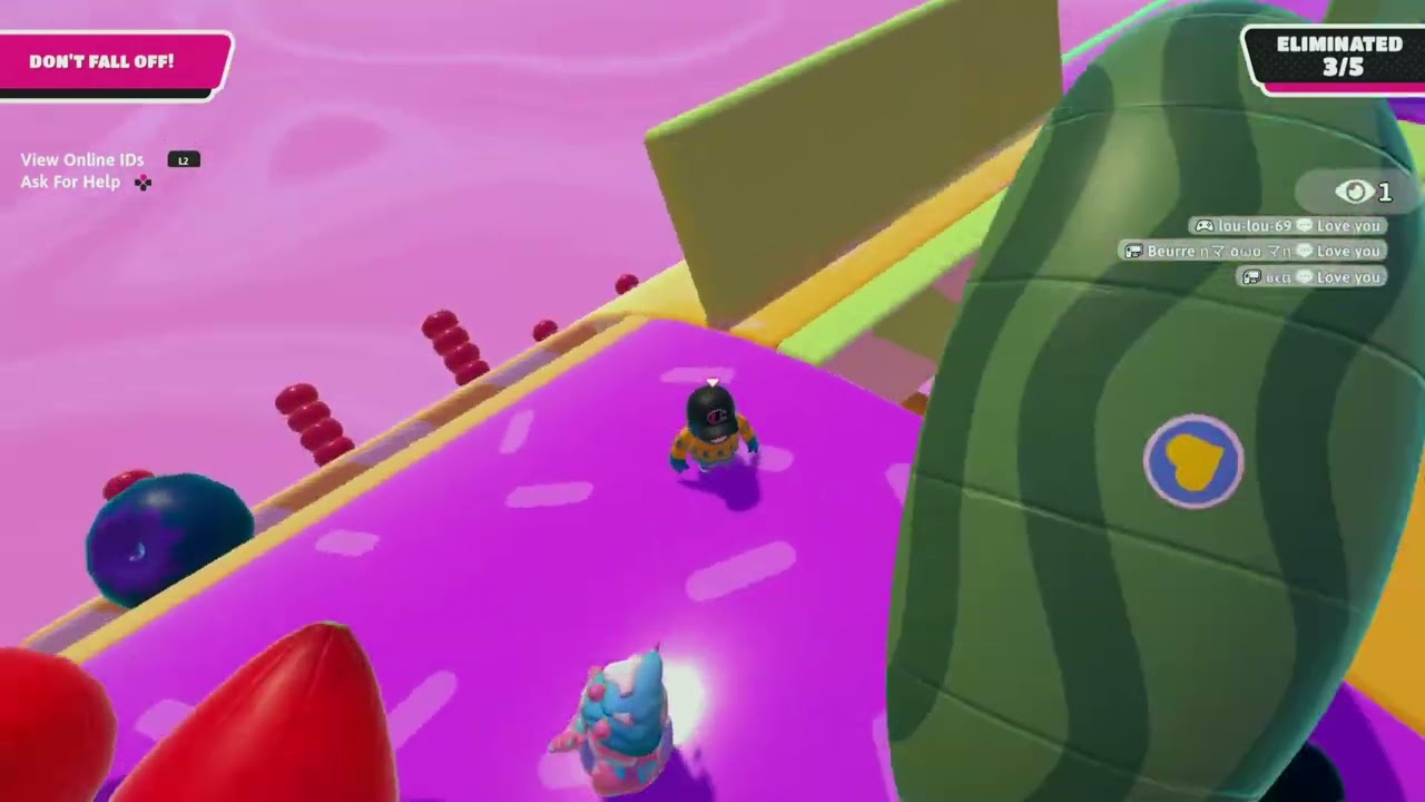 Made the watermelon go away!