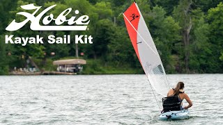 Kayak Sail Kit, Hobie's top Accessory for adding SPEED and FUN!