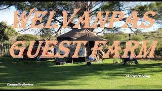 Campsite Review - Welvanpas Guest farm - Middelburg - Eastern Cape - South Africa - DG Overlanding