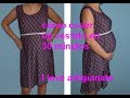 Vestido de Embarazo, cómo cortar y coser en 30 minutos