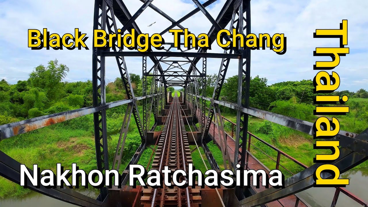 Black Bridge of Tha Chang, Nakhon Ratchasima, Thailand
