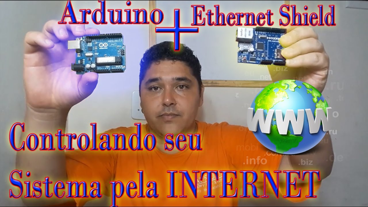 Acesso remoto com Ethernet Shield