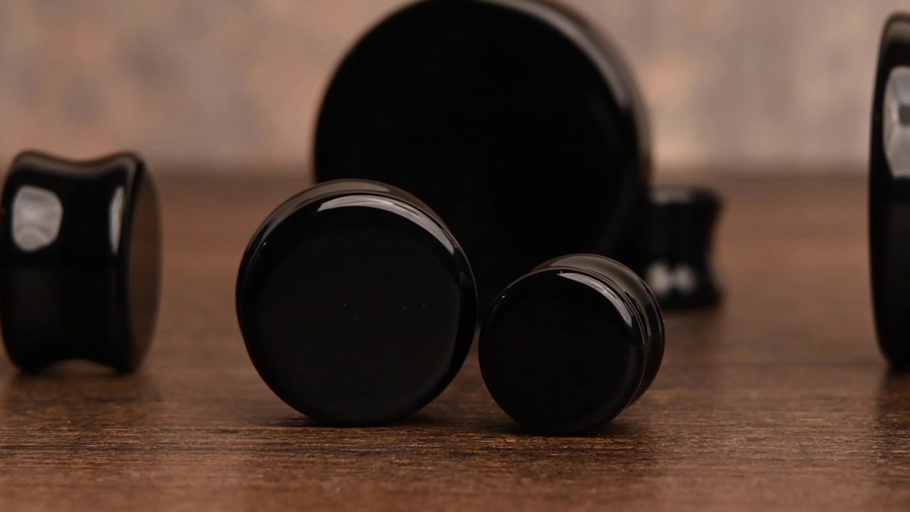 Black Onyx Plug / Gauge