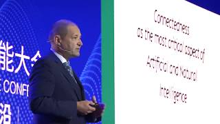 Dr. Marek Michalewicz at the World Artificial Intelligence Conference (WAIC 2019)