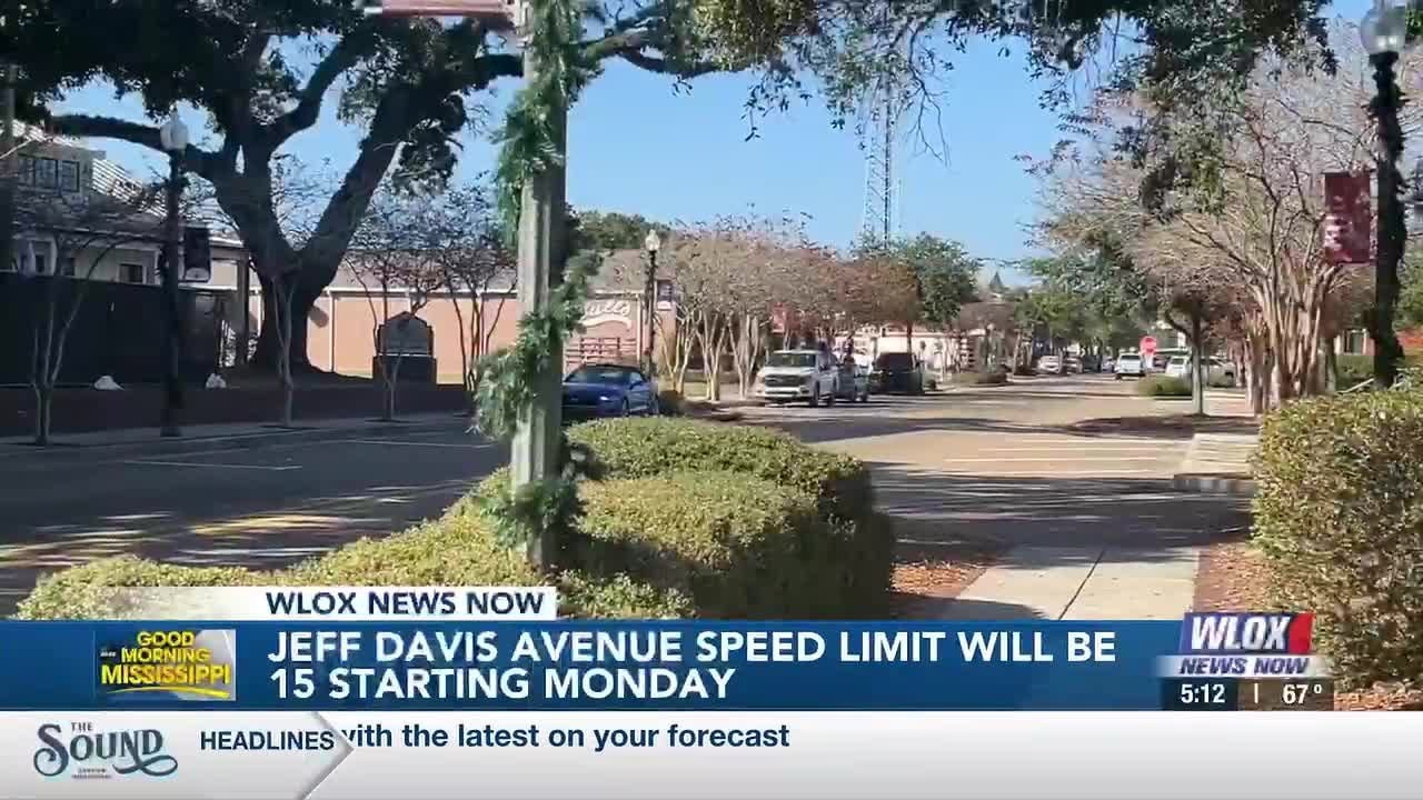 Long Beach reduces speed limit on Jeff Davis Avenue to 15 mph
