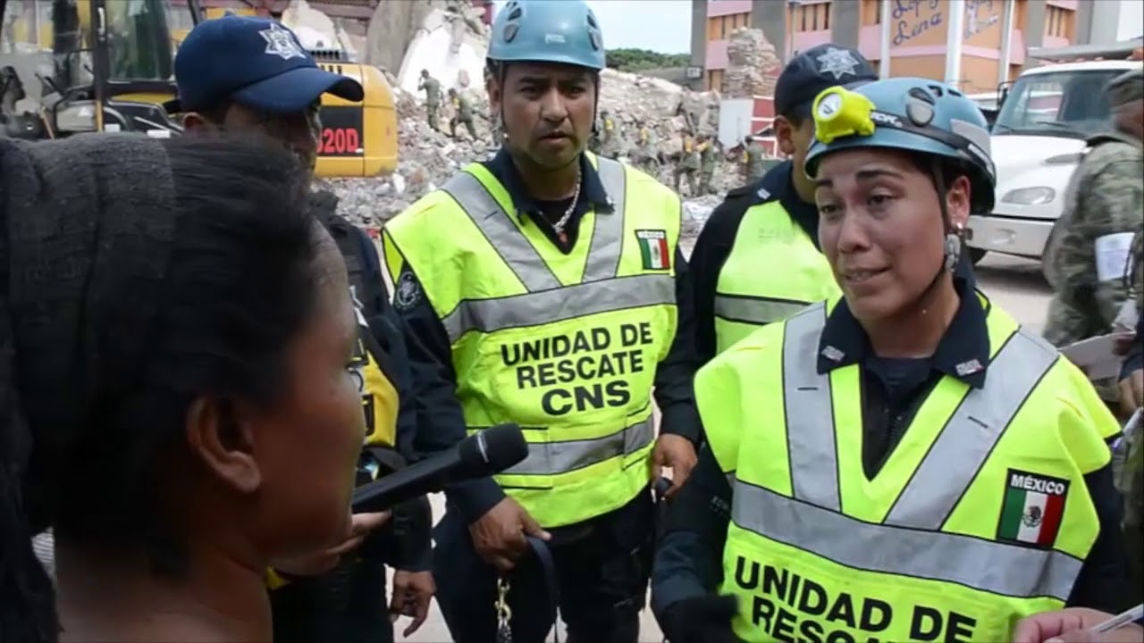 Unidad de Rescate de Policía Federal realiza recorrido en zonas afectadas por sismo defensa y justicia