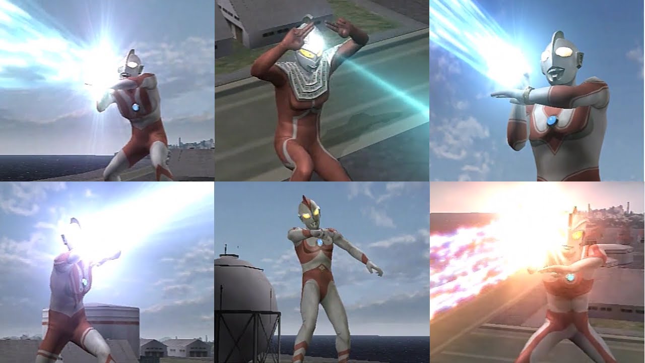 ウルトラマンFE3】ウルトラ5兄弟の必殺技をたっぷり浴びる