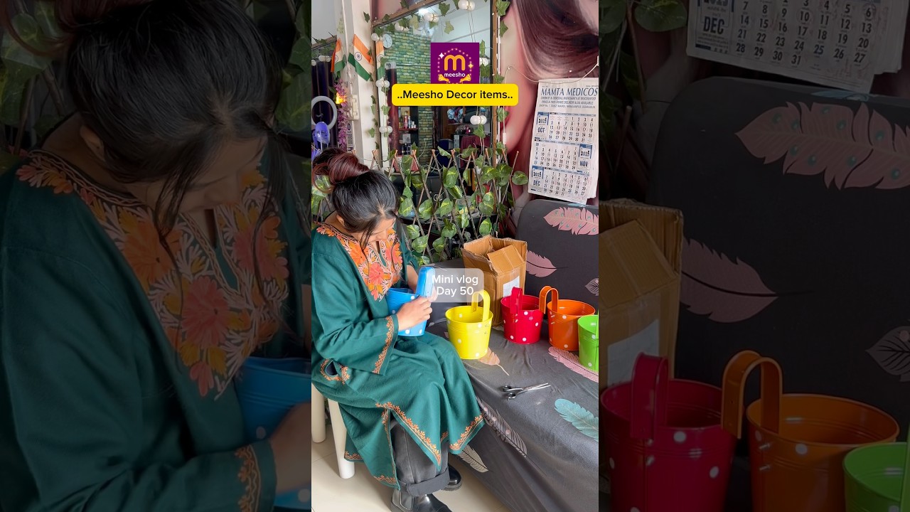 🤗Affordable 👉🏻Meesho Decor items 🌸#viral #meesho #decoration #love #explore