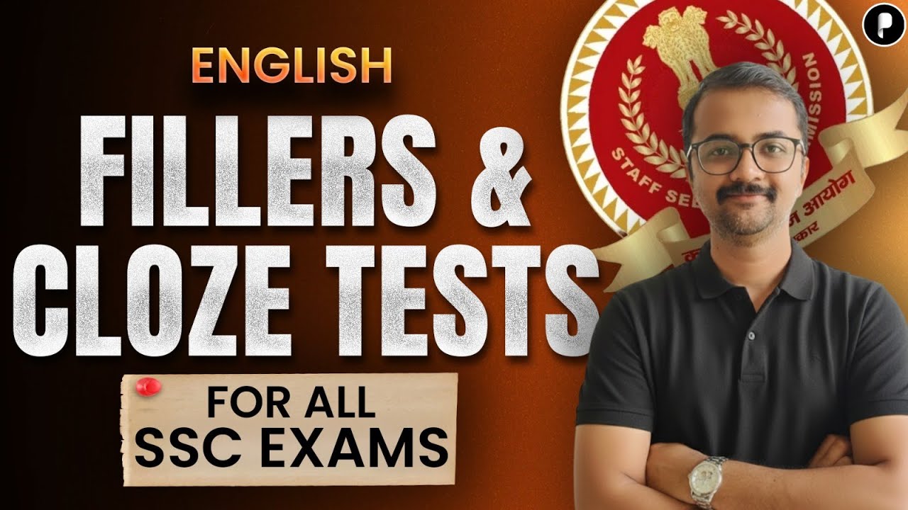 Fillers and Cloze Test for Competitive Exams | Complete English ...