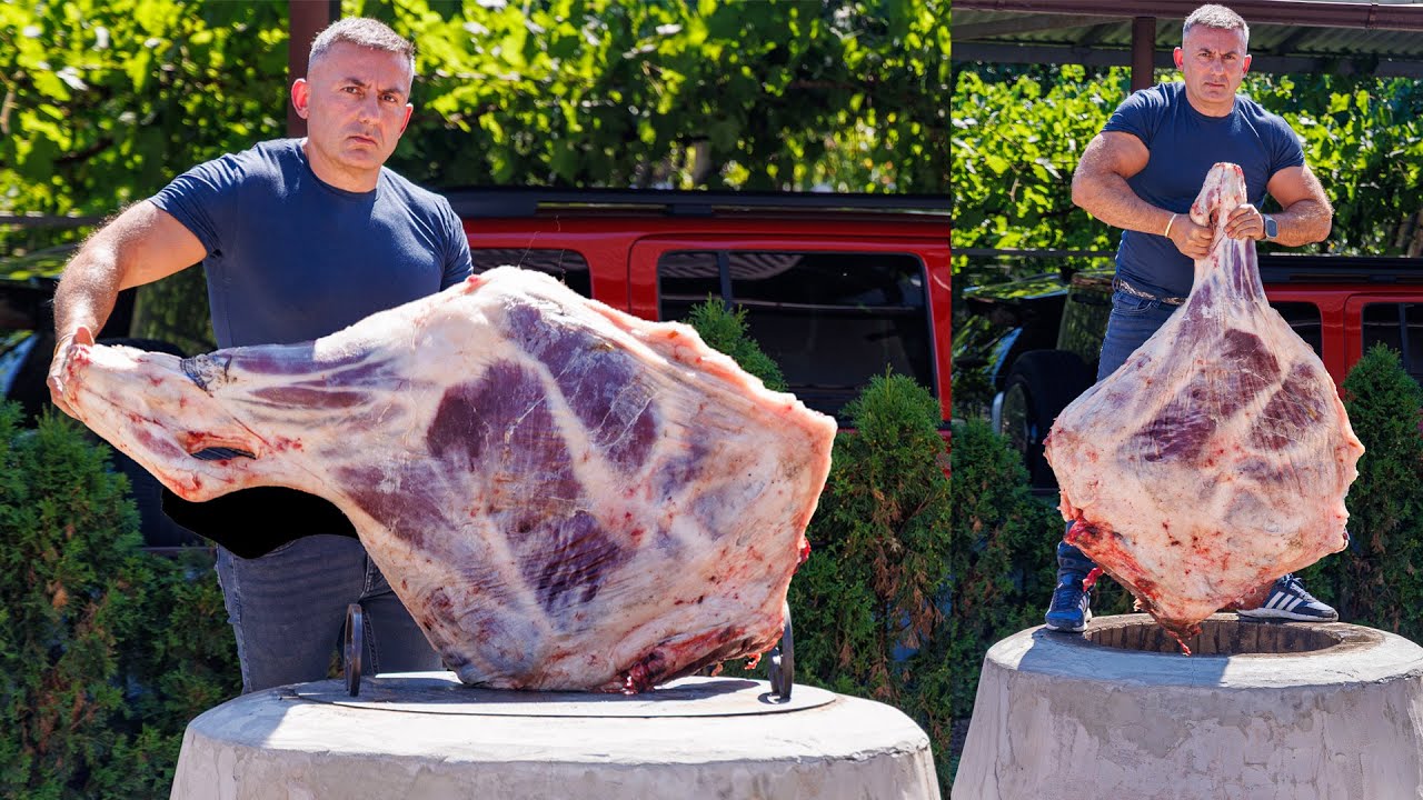 Наш ЭКСПЕРИМЕНТ! 35 кг МЯСА против ТАНДЫРА!