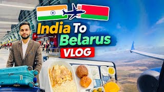 India To Belarus 🇧🇾  In Belarusian Airline ✈️ screenshot 4