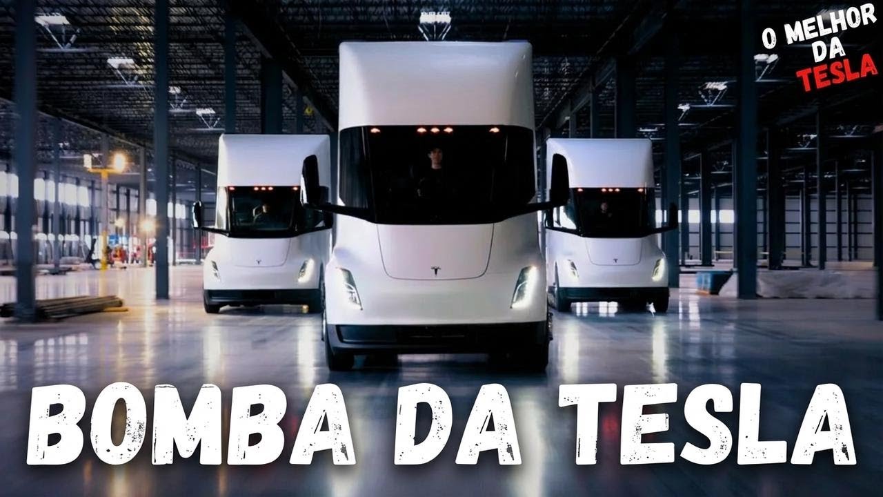 Preço do Tesla Semi caiu e chocou toda a indústria de caminhões!