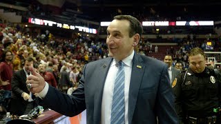 Duke's Coach K breaks down last-second win over Florida State