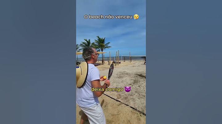 O beach não venceu?!