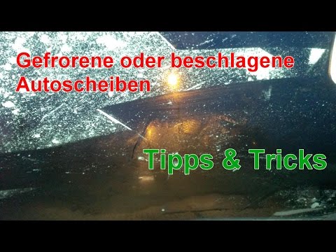 Niemehr gefrorene / beschlagene Innenscheiben im Auto - Scheiben von innen  gefroren / beschlagen ? 