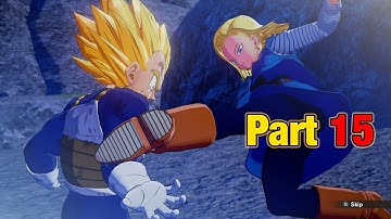 DRAGON BALL Z - KAKAROT Playthrough Part 15 - Encounter With The Androids!