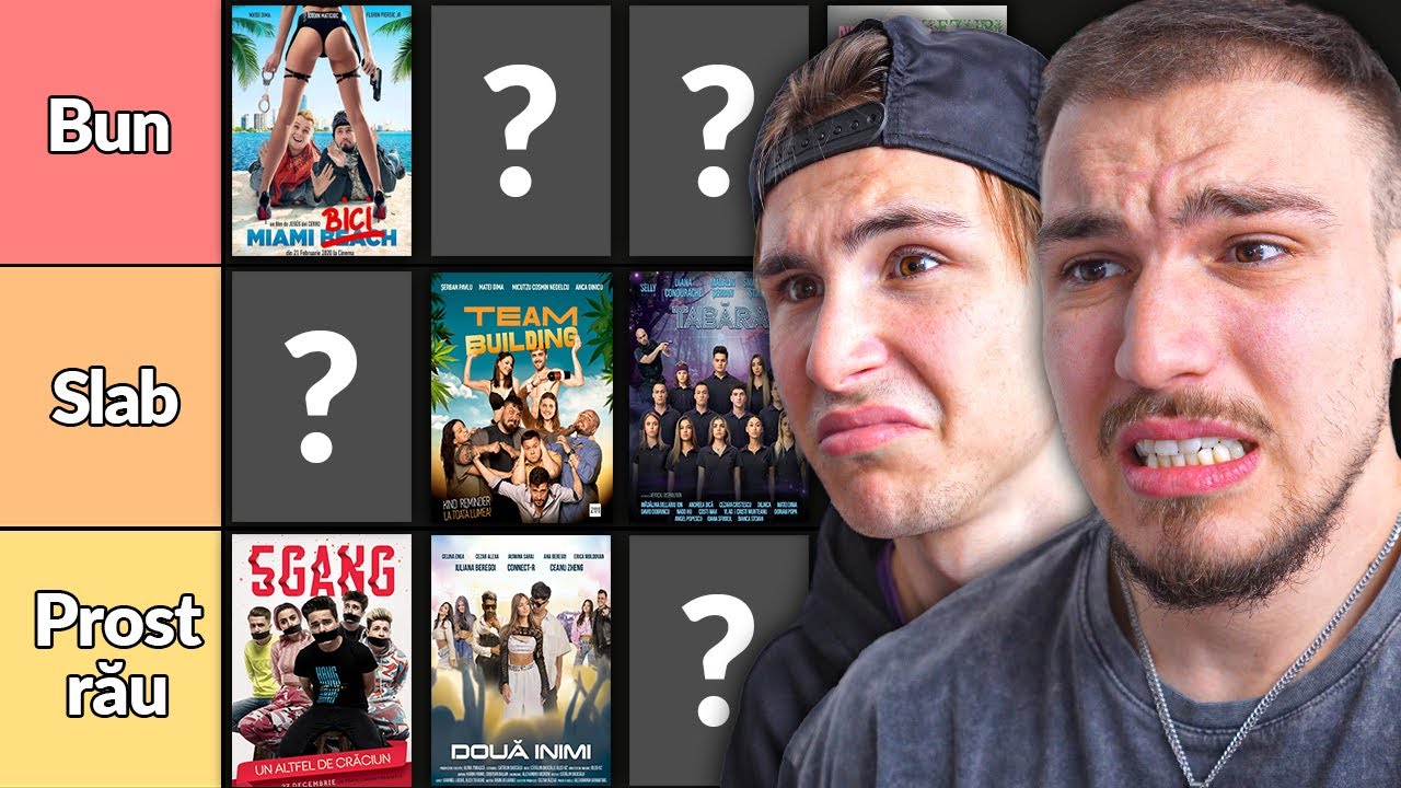 Tier List Cu FILME Românești...