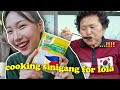 Cooking SINIGANG for my Korean Grandma