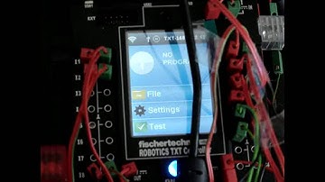 fischertechnik TXT controller: Discovery using Python2.7 episode 34