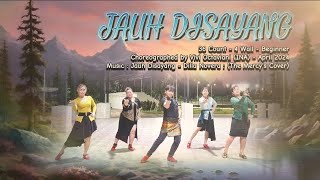 Jauh Disayang  Beginner Line Dance   Demo By   Amare Nirwana