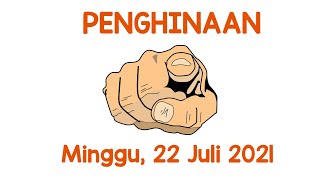 Renungan Harian: Penghinaan