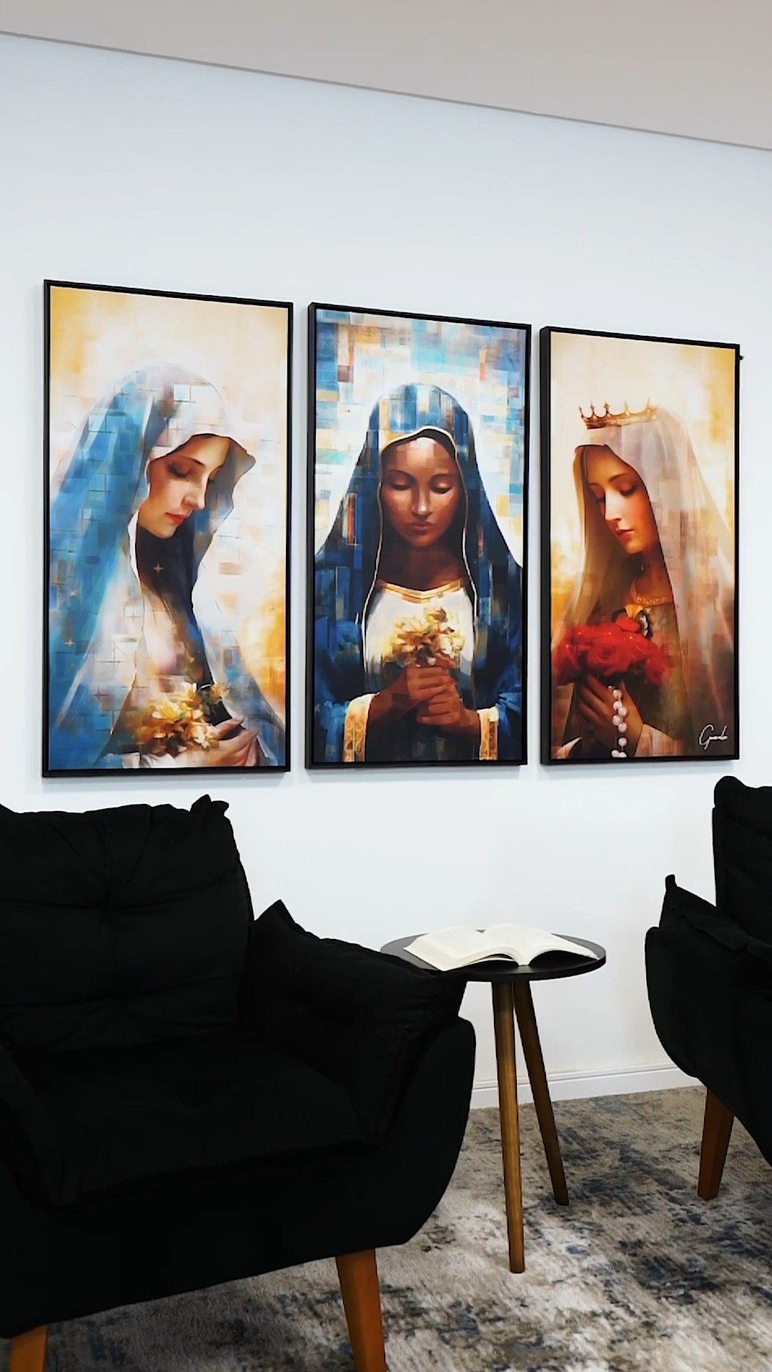 Depoimento de Quadros Decorativos em vídeo