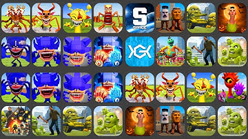 New Update All Monster VS Sandbox In Space,Nextbots In Playground mod,Monster War,Skibydy Toilet !!!