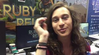 Presenting Ruby Rei, our video game to learn languages, at GDC 2017 San Francisco