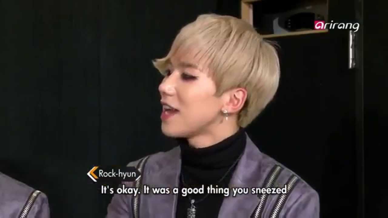 [140409] Rockhyun dancing to Single Ladies & singing Sexy Love  @  Pops in Seoul [CUT]