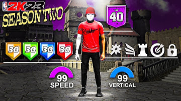 ONE of a KIND DEMIGOD GUARD BUILD - 99 STEAL, 92 THREE, 92 BALL HANDLE, QUICK DROPS + MORE