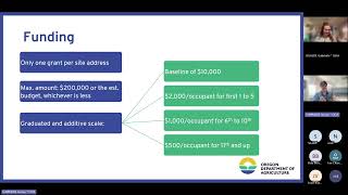 Overview of Oregon Agricultural Workforce Housing Grant
