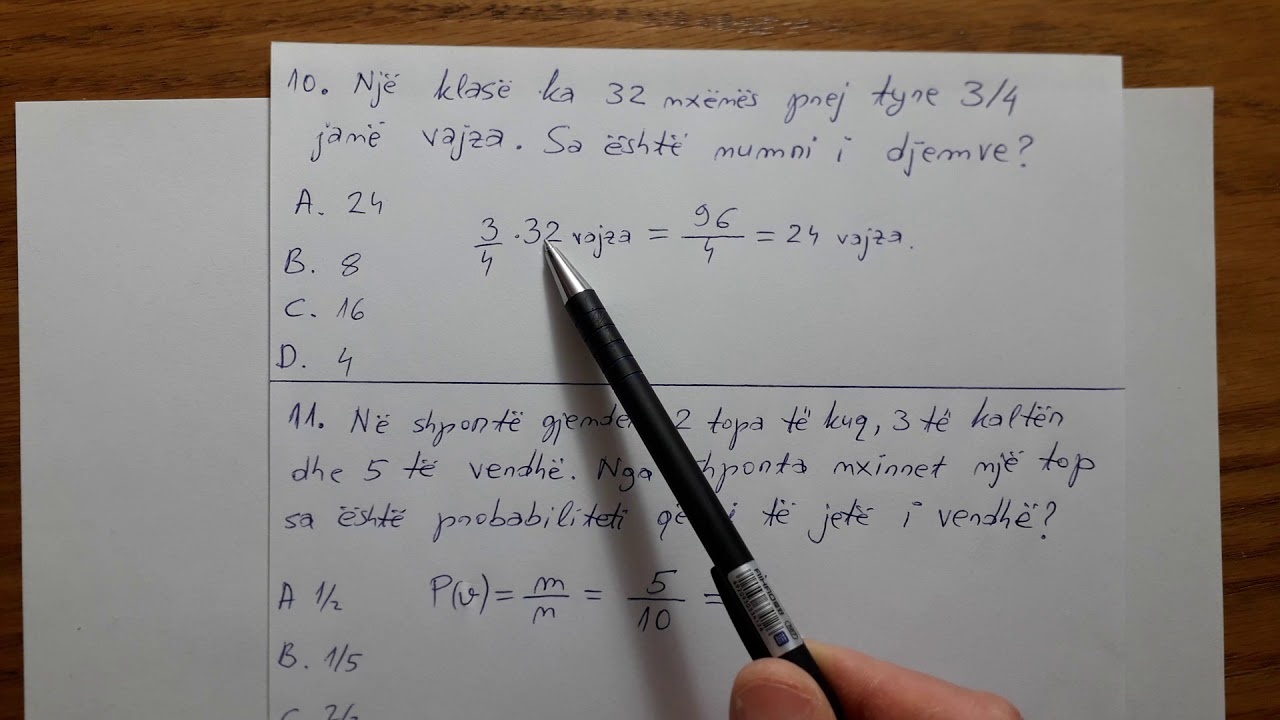 Detyra Testi i Semimatures