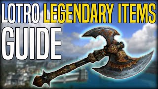 How to get started using Legendary Items in LOTRO