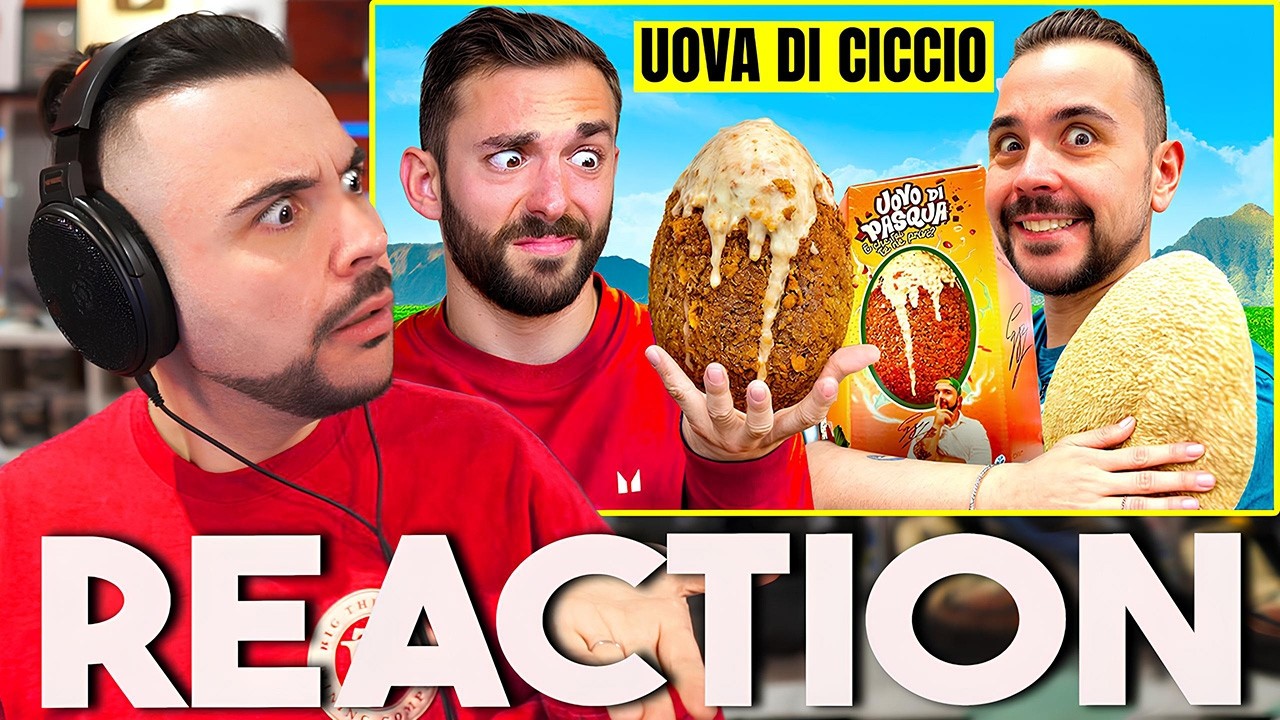 REACTION a Murry e Giampy che provano le mie uova di pasqua