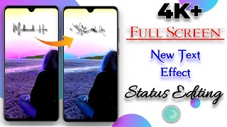4K+ Full Screen New Lyrics Animation alight motion🔥Hindi | Status kaise banaye  || Vinit sah screenshot 2