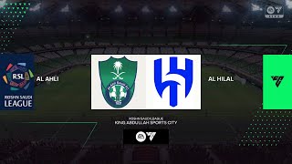 Al Ahli vs Al Hilal | Saudi Professional League 2023/24 | FC24