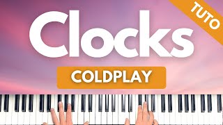 How to play "CLOCKS" - COLDPLAY on piano | Piano & Voice Tutorial