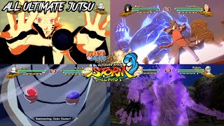 Naruto Shippuden Ultimate Ninja Storm 3  Burst  All Ultimate Jutsus  1080p Hd 