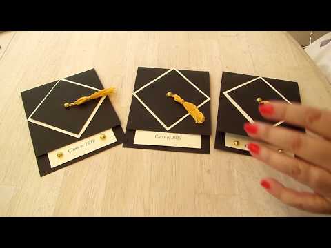 Come fare un super facile carta di laurea, invito e nappa
