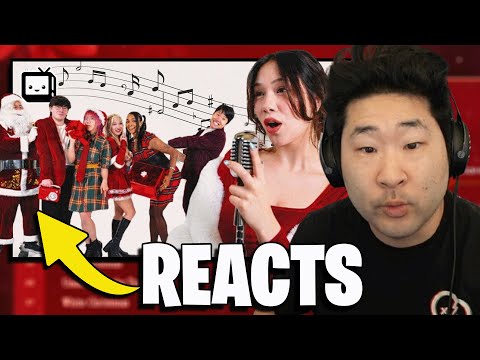 Peterpark REACTS to OFFLINETV MAKES A CHRISTMAS ALBUM