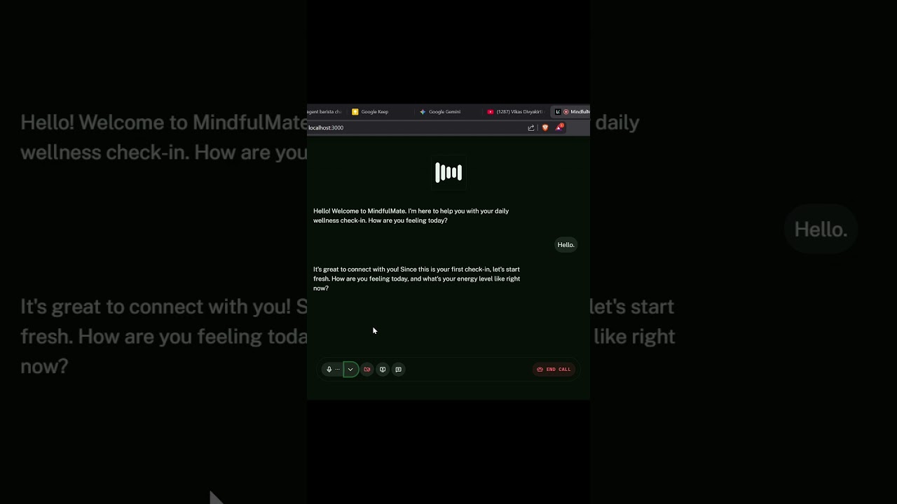 I Built a Mindful Health AI Agent 🤖💙| Murf Falcon Voice Challenge | Day 3#ai #coding #ml #voice #tts